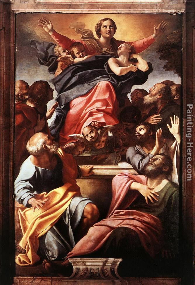 Annibale Carracci Assumption of the Virgin Mary